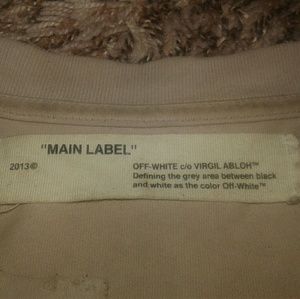 Off white t shirt